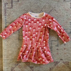 Winter water factory mushroom dress
